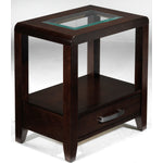 Felicia 24" End Table - Espresso