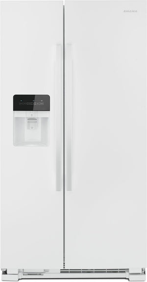 Amana Réfrigérateur 21,4 pi³ côte à côte blanc ASI2175GRW