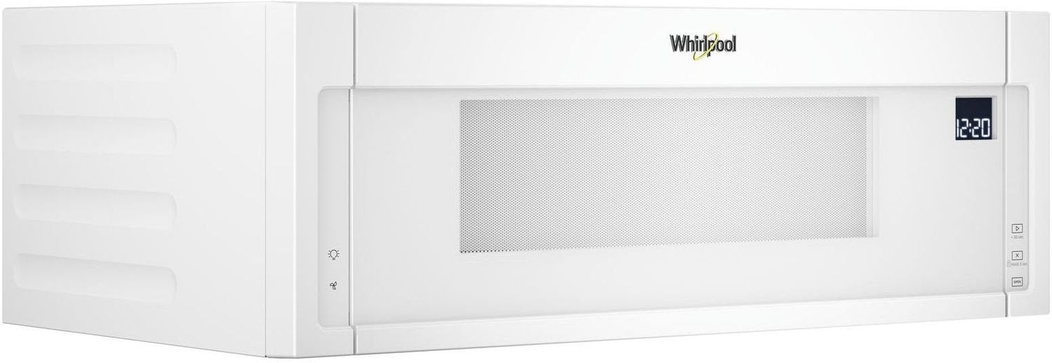 Whirlpool White Over-the-Range Microwave and Hood Combination (1.1 Cu. Ft.) - YWML75011HW