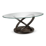 Atomic 48" Coffee Table - Brown Cherry