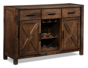 Claira Desserte - brun rustique