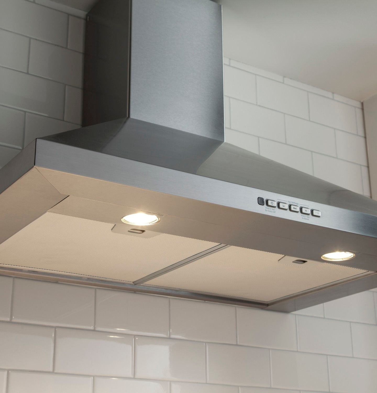 GE Stainless Steel 30" 350 CFM Wall-Mount Range Hood - JVW5301SJSSC