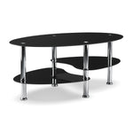 Oriana 40" Coffee Table - Black