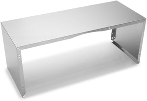 Sans marque Cache-conduit de 30 po inox EXTKIT02ES