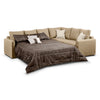 Athina Sectionnel 2 mcx avec sofa-lit grand à gauche - champignon