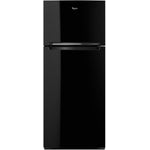 Whirlpool 28" 18 Cu. Ft. Black Top-Freezer Refrigerator - WRT518SZFB