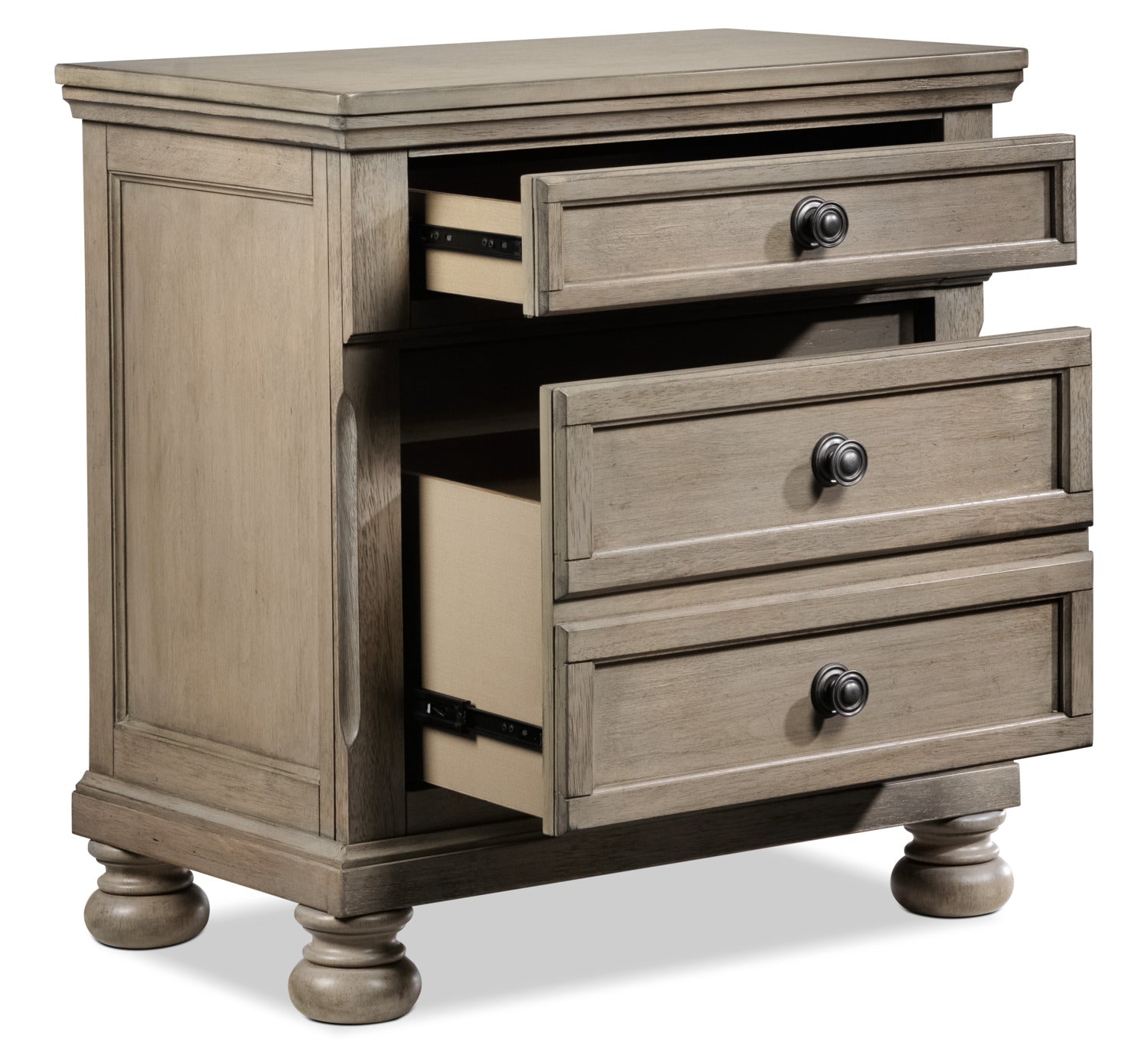 Windchester Night Table - Grey