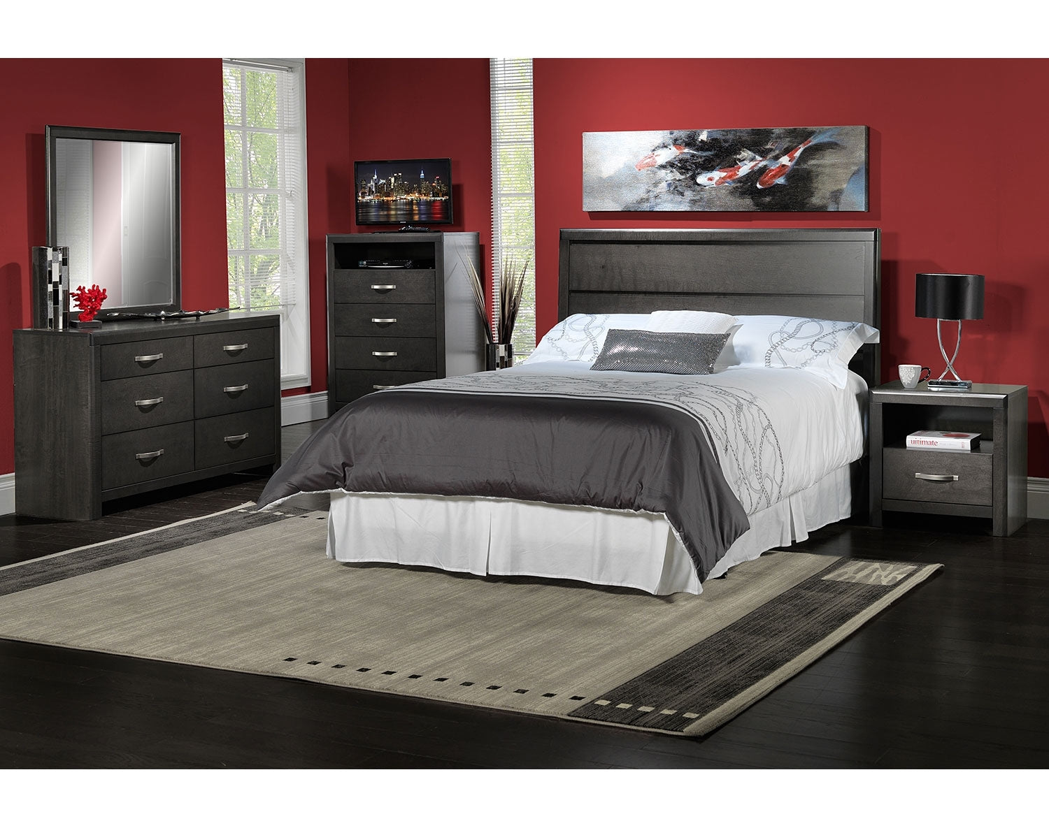 Dessy Media Chest - Charcoal