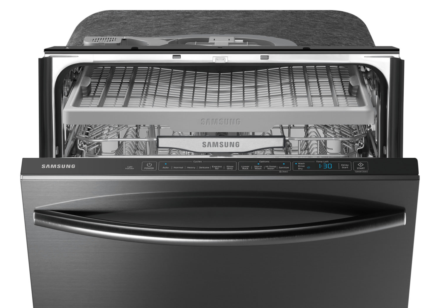 Samsung Black Stainless Steel 24" Dishwasher - DW80K7050UG/AC