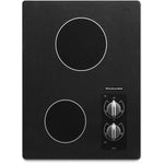 KitchenAid Black 15" Electric Cooktop - KECC056RBL