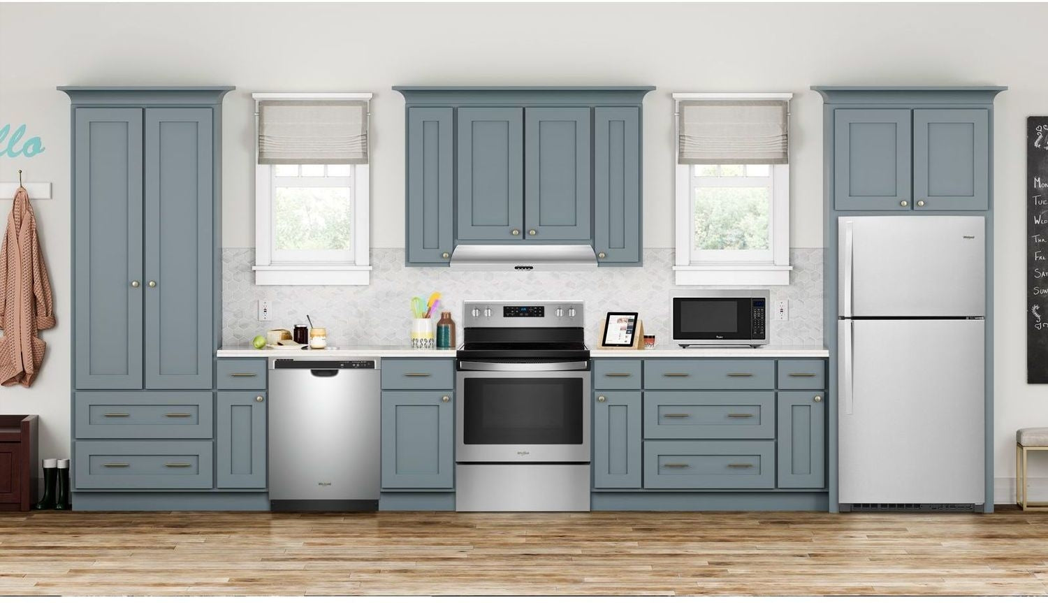 Whirlpool 32.8" 21 Cu. Ft. Stainless Steel Top-Freezer Refrigerator - WRT541SZDZ