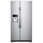 Whirlpool 33.1" 21.4 Cu. Ft. Stainless Steel Side-by-Side Refrigerator - WRS321SDHZ