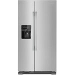 Amana 33.1” 21.4 Cu. Ft. Stainless Steel Side-by-Side Refrigerator - ASI2175GRS