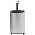 Danby Silver Dual Tap Keg Cooler (5.4 Cu. Ft.) - DKC054A1BSL2DB