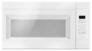 Amana Four micro-ondes avec hotte intégrée 1,6 pi³ blanc YAMV2307PFW