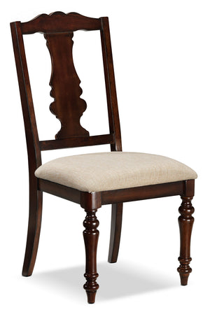 Alice Chaise sans bras - cerisier