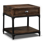 Edler End Table - Brown