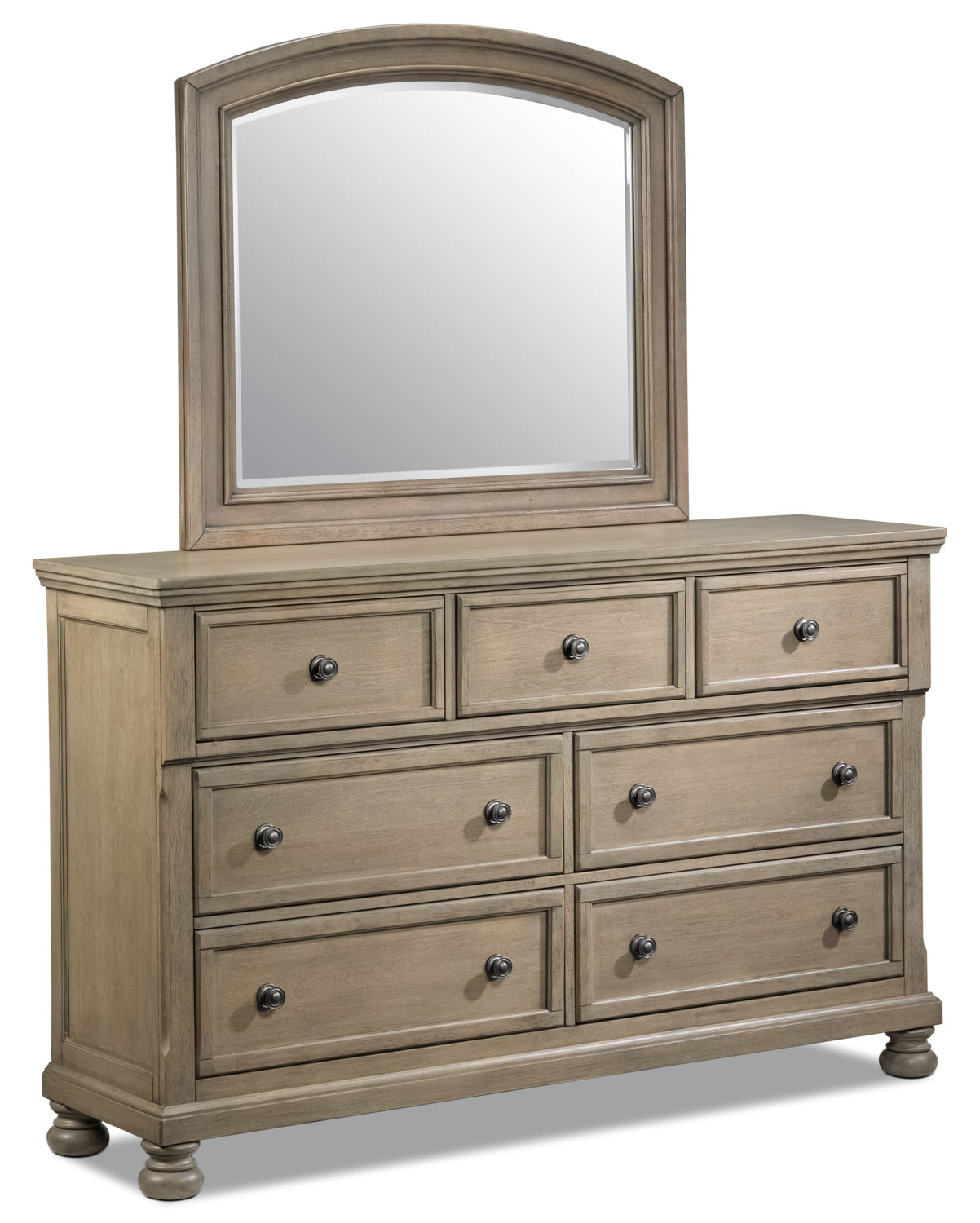 Windchester 7-Drawer Dresser - Grey