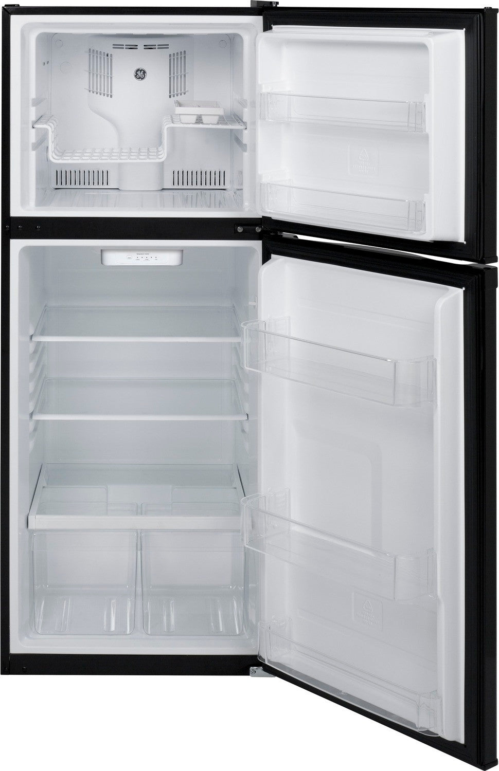 GE Black Top-Freezer Refrigerator (11.55 Cu. Ft.) - GPE12FGKBB