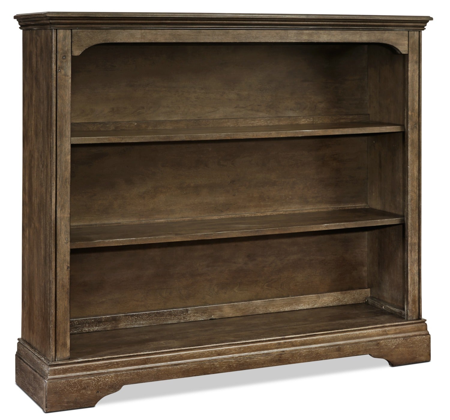 Riley Hutch Bookcase - Almond