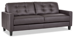 Kylie Sofa en cuir - café