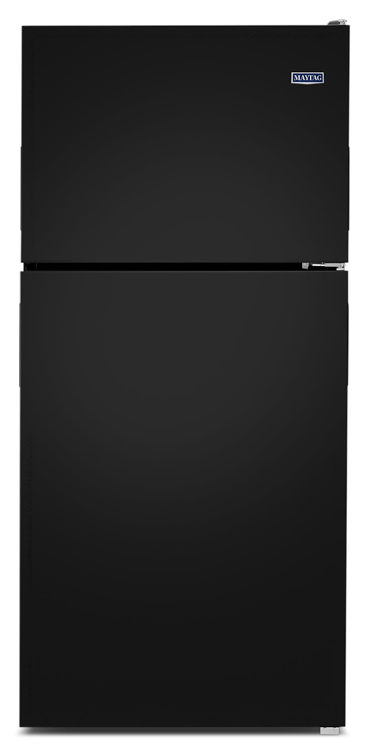 Maytag 30" 18 Cu. Ft. Black Top-Freezer Refrigerator - MRT118FFFE
