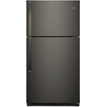 Whirlpool 32.8" 21 Cu. Ft. Black Stainless Steel Top-Freezer Refrigerator - WRT541SZHV