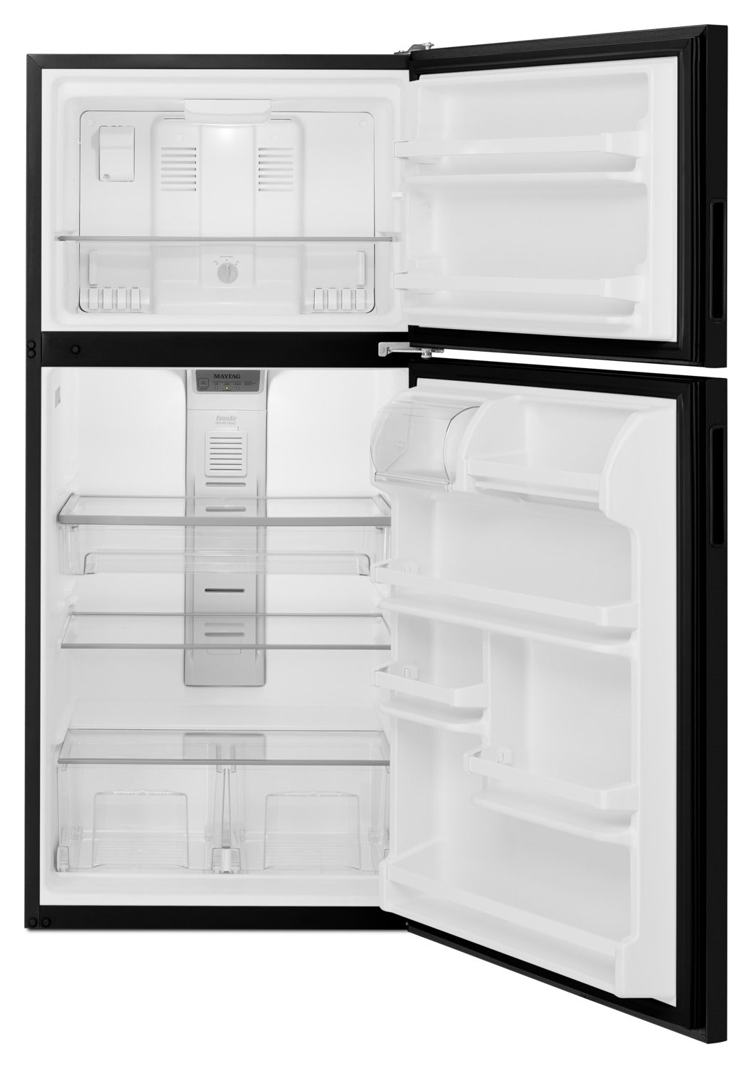 Maytag 30" 18 Cu. Ft. Black Top-Freezer Refrigerator - MRT118FFFE