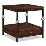 Sterling 26" End Table - Walnut