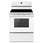 Amana White Freestanding Electric Range (4.8 Cu. Ft.) - YAER6303MFW