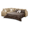 Athina Sectionnel 2 mcx avec sofa-lit grand à droite - champignon