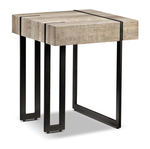 Calvin Table de bout 20 po - beige