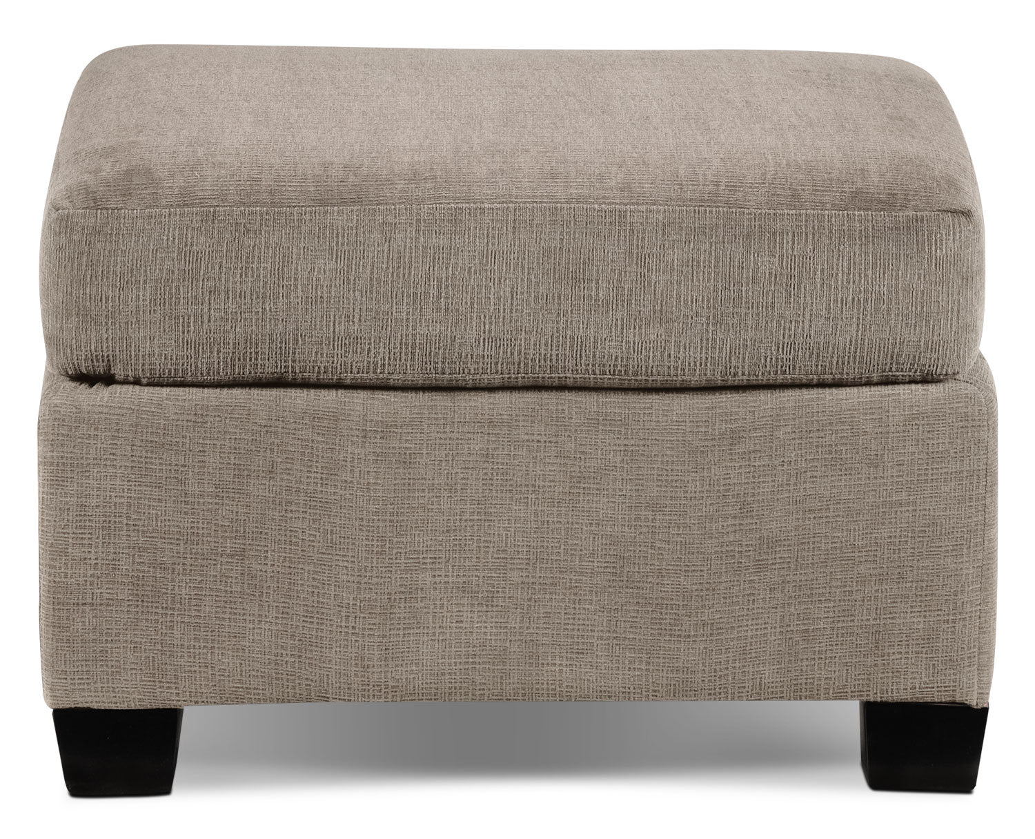 Fava Ottoman - Pewter