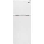 GE 24" 11.55 Cu. Ft. White Top-Freezer Refrigerator - GPE12FGKWW