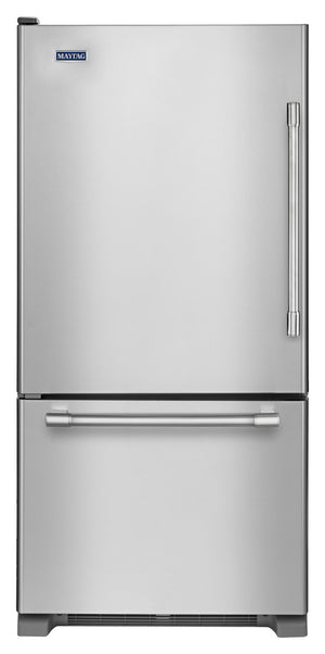 Maytag Réfrigérateur 18,6 pi³ à congélateur en bas inox MBL1957FEZ