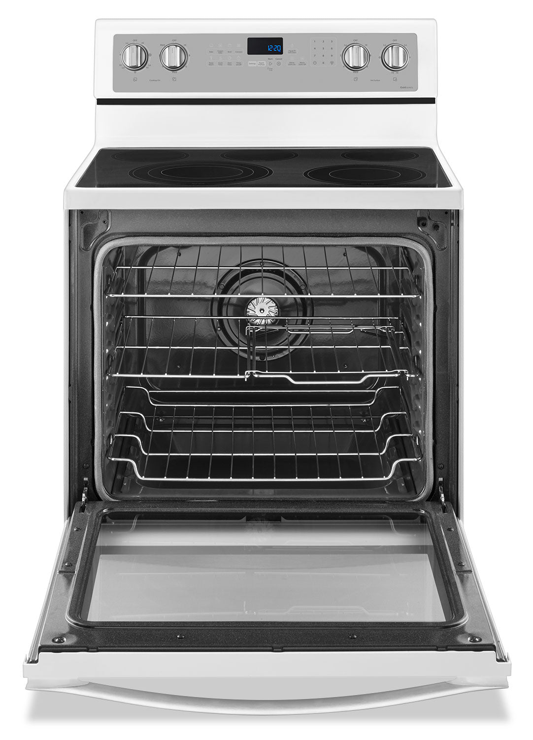 Whirlpool White Freestanding Electric Range (6.4 Cu. Ft.) - YWFE745H0FH