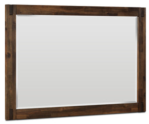 Birmingham Miroir – chêne foncé