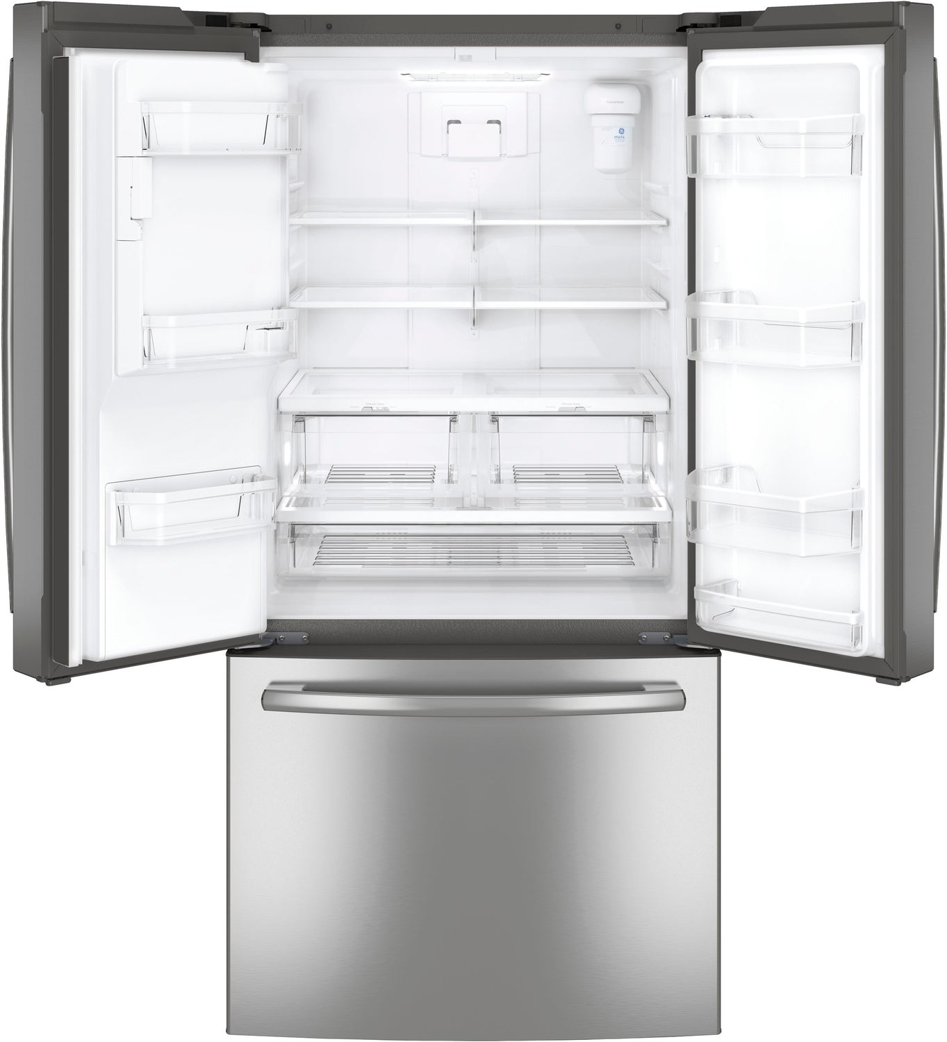 GE Profile Stainless Steel French Door Refrigerator (23.8 Cu. Ft.) - PFE24JSKSS