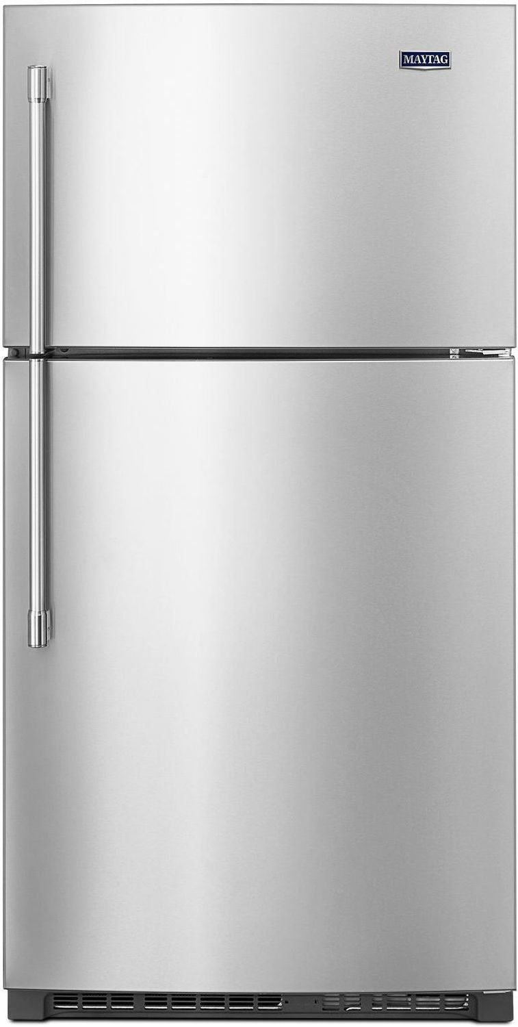 Maytag 33" 21 Cu. Ft. Stainless Steel Top-Freezer Refrigerator - MRT711SMFZ
