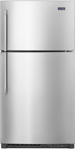Maytag Réfrigérateur 21 pi³ de 33 po avec congélateur en haut acier inoxydable - MRT711SMFZ