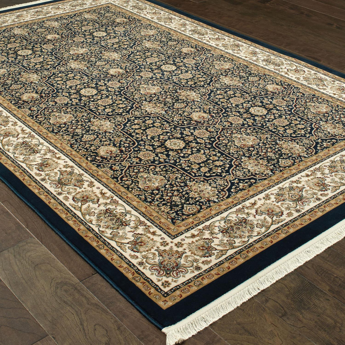 Marieville W1331BL Oriental Area Rug (3'10"X5'5")