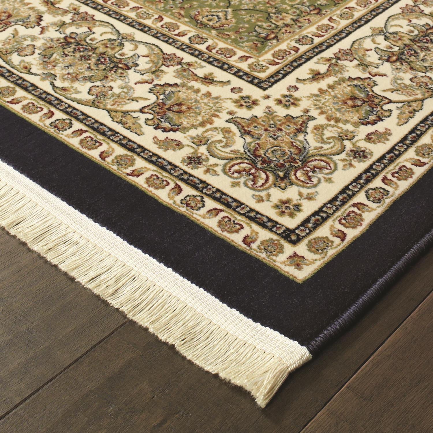 Marieville W1331BL Oriental Area Rug (3'10"X5'5")