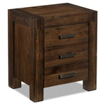 Birmingham Night Table - Dark Oak