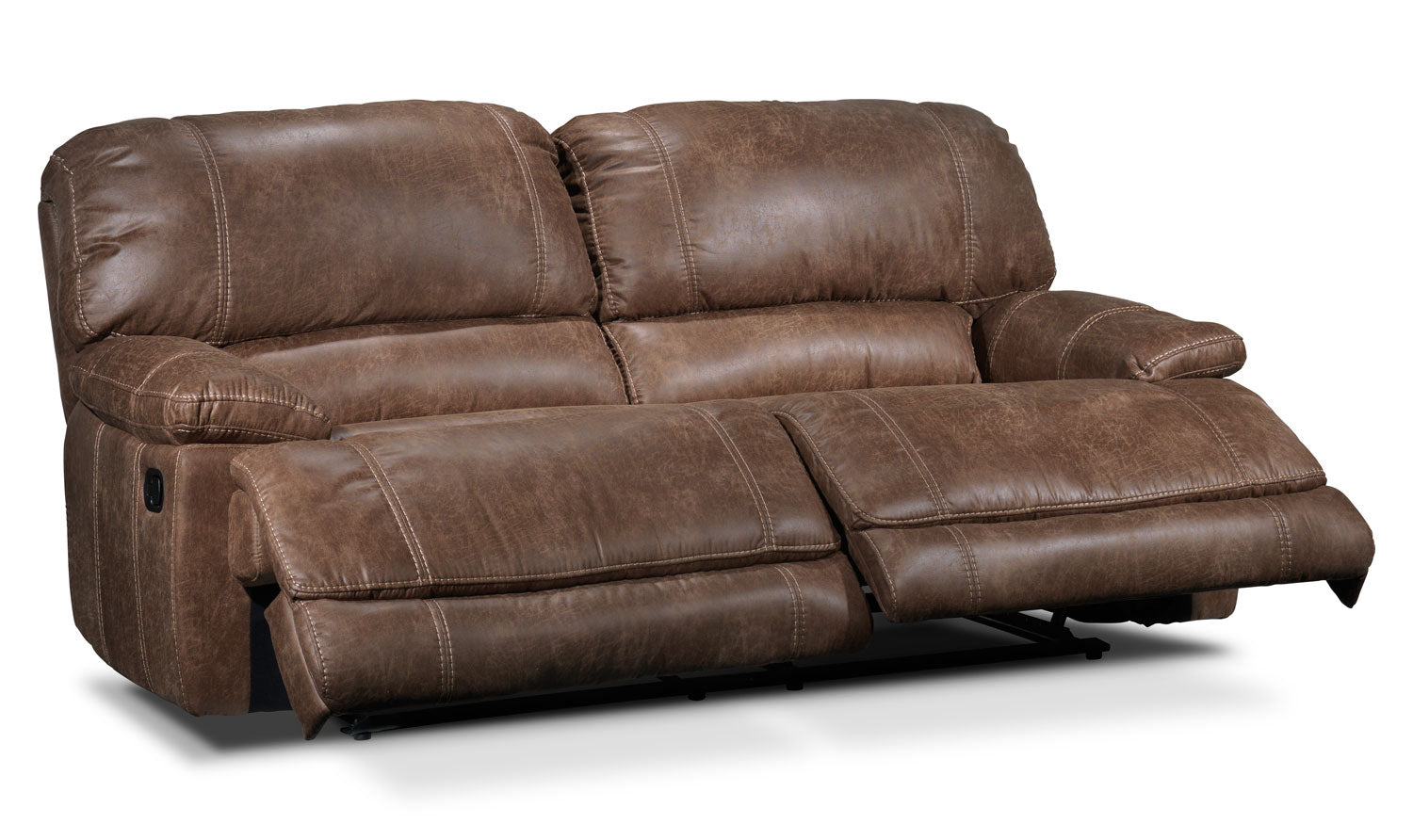 Durango Reclining Sofa - Saddle Brown