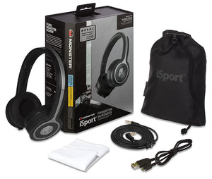 Monster Casque d’écoute sans fil iSport Freedom™ noir/noir