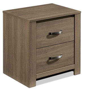 Nolan Table de nuit - bois de grève