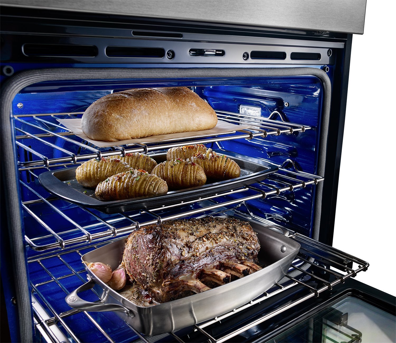 KitchenAid Stainless Steel Electric Wall Oven (4.3 Cu. Ft.) - KOSE507ESS