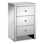 Illusion Night Table - Mirrored Glass