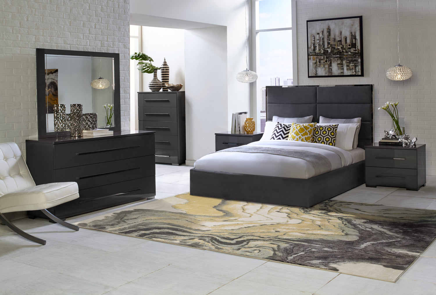 Valentina Dresser - Grey