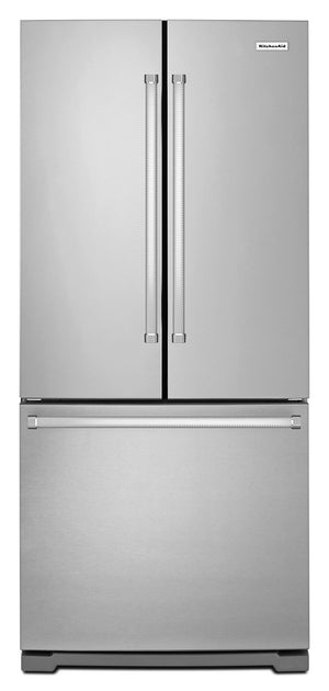 KitchenAid Réfrigérateur 20 pi³ porte à 2 battants inox KRFF300ESS